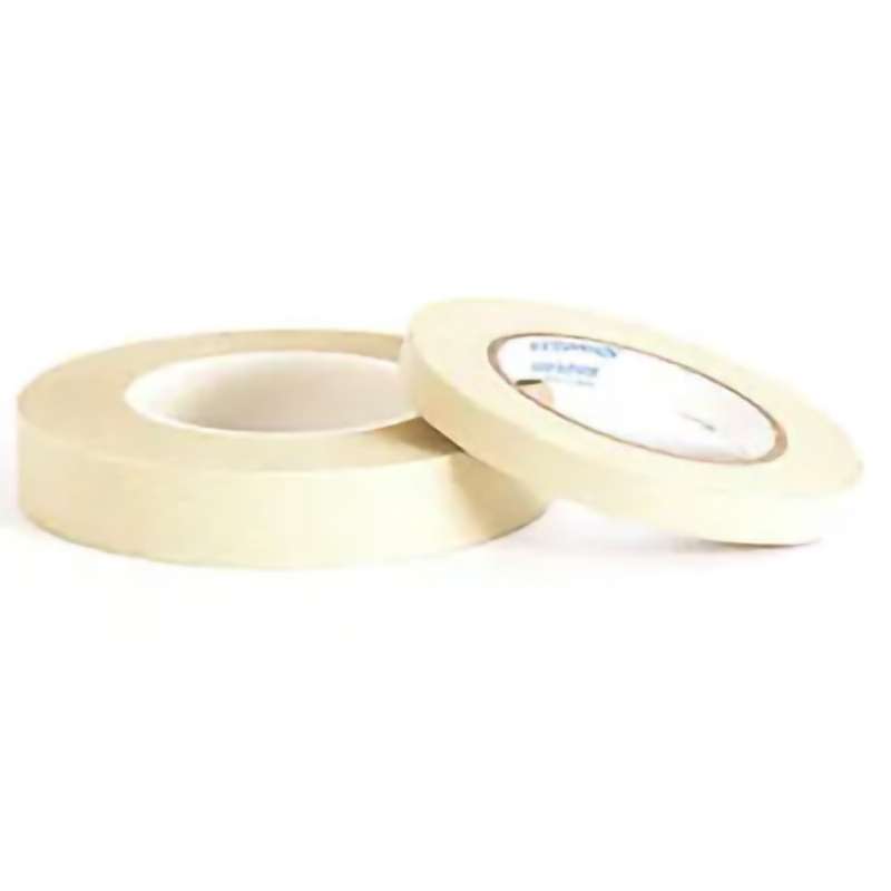 Masking Tape, 18 mm x 18 yd, 3" Core, 4.6 mil, Tan